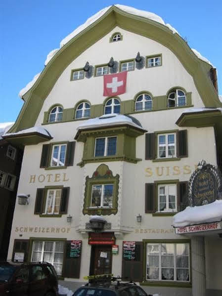 אנדרמט Hotel Schweizerhof מראה חיצוני תמונה